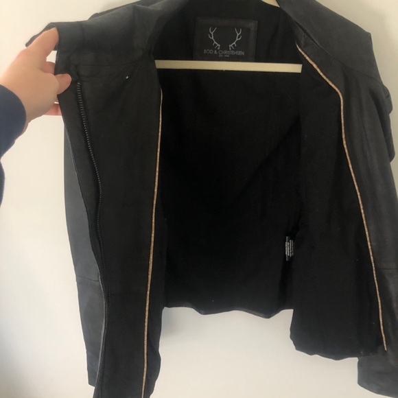 BOD & CHRISTENSEN Leather Jacket - Picture 5 of 6